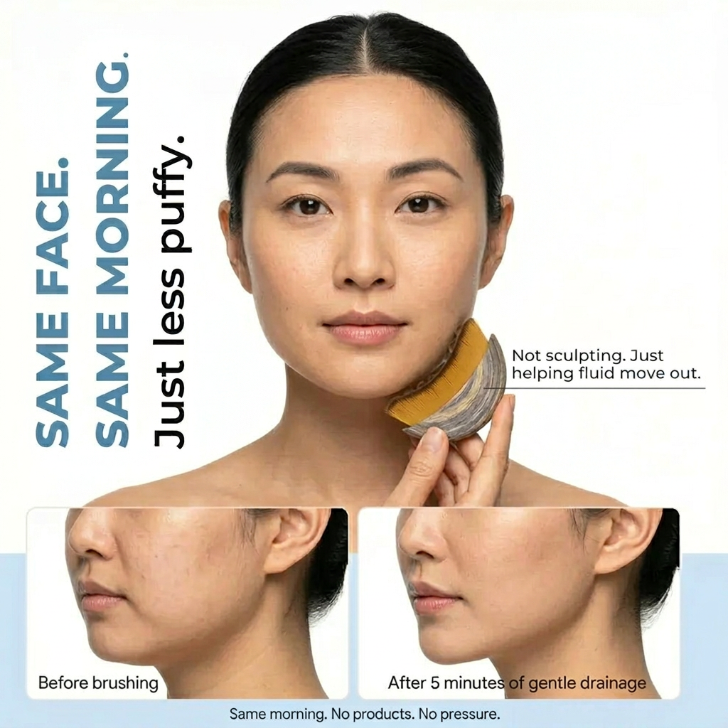 Lymphatic Gua Sha Face Brush