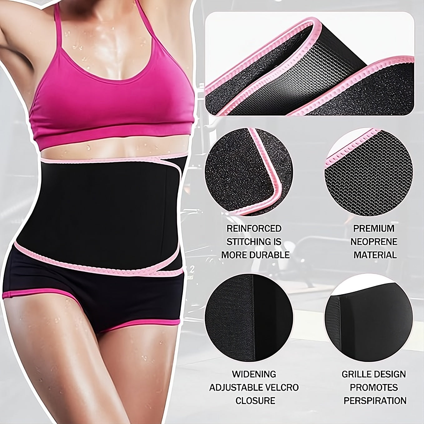 Waist Trimmer Sweat Belt